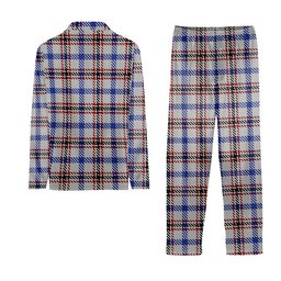 ScotsTee Shop Scottish Boswell Crest Tartan Pajama Satin Velvet Flannel Pajama Set
