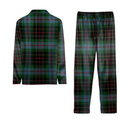ScotsTee Shop Scottish Brodie Hunting Crest Tartan Pajama Satin Velvet Flannel Pajama Set