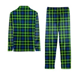 ScotsTee Shop Scottish Campbell of Breadalbane Ancient Crest Tartan Pajama Satin Velvet Flannel Pajama Set
