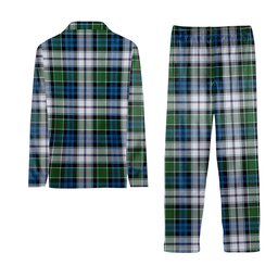 ScotsTee Shop Scottish Colquhoun Dress Ancient Crest Tartan Pajama Satin Velvet Flannel Pajama Set