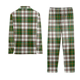 ScotsTee Shop Scottish Hay Dress Ancient Crest Tartan Pajama Satin Velvet Flannel Pajama Set