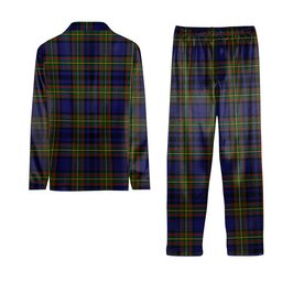 ScotsTee Shop Scottish Gillies 1 Crest Tartan Pajama Satin Velvet Flannel Pajama Set