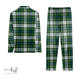 ScotsTee Shop Scottish Forbes Dress Ancient Crest Tartan Pajama Satin Velvet Flannel Pajama Set