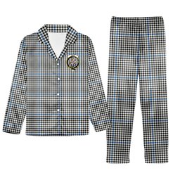 ScotsTee Shop Scottish Haig Ancient Crest Tartan Pajama Satin Velvet Flannel Pajama Set