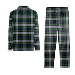 ScotsTee Shop Scottish Forbes Dress Crest Tartan Pajama Satin Velvet Flannel Pajama Set