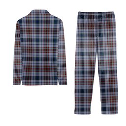 ScotsTee Shop Scottish Gayre Hunting Modern Crest Tartan Pajama Satin Velvet Flannel Pajama Set