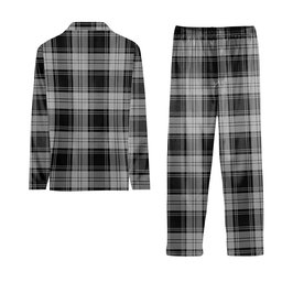 ScotsTee Shop Scottish Glendinning Crest Tartan Pajama Satin Velvet Flannel Pajama Set
