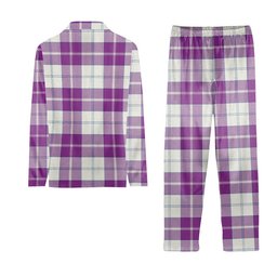 ScotsTee Shop Scottish Dunlop Dress Ancient Crest Tartan Pajama Satin Velvet Flannel Pajama Set