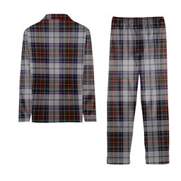 ScotsTee Shop Scottish MacBeth Dress Crest Tartan Pajama Satin Velvet Flannel Pajama Set