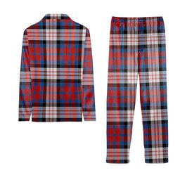 ScotsTee Shop Scottish MacDonald Dress Irish Ancient Crest Tartan Pajama Satin Velvet Flannel Pajama Set