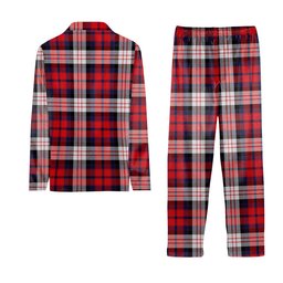 ScotsTee Shop Scottish McDonald Dress Irish Modern Crest Tartan Pajama Satin Velvet Flannel Pajama Set