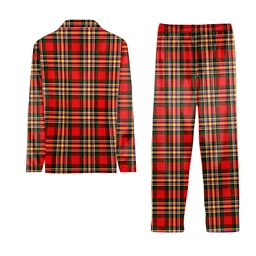 ScotsTee Shop Scottish MakGill Modern Crest Tartan Pajama Satin Velvet Flannel Pajama Set