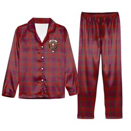 ScotsTee Shop Scottish McNab Old Crest Tartan Pajama Satin Velvet Flannel Pajama Set