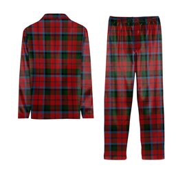 ScotsTee Shop Scottish McNaughton Crest Tartan Pajama Satin Velvet Flannel Pajama Set