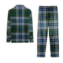 ScotsTee Shop Scottish McNeil Dress Crest Tartan Pajama Satin Velvet Flannel Pajama Set