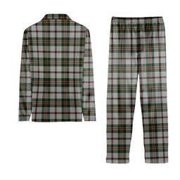ScotsTee Shop Scottish Scott Dress 2 Crest Tartan Pajama Satin Velvet Flannel Pajama Set
