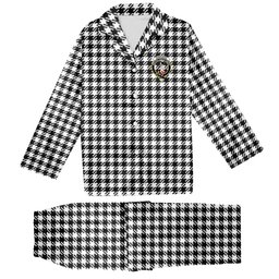 ScotsTee Shop Scottish Shepherd Crest Tartan Pajama Satin Velvet Flannel Pajama Set
