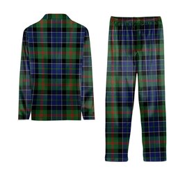 ScotsTee Shop Scottish Paterson Modern Crest Tartan Pajama Satin Velvet Flannel Pajama Set