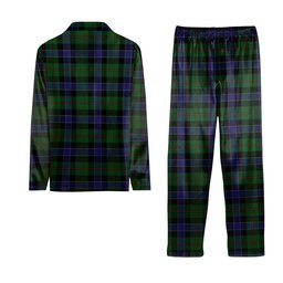 ScotsTee Shop Scottish Ogilvie of Inverarity VS 2 Crest Tartan Pajama Satin Velvet Flannel Pajama Set