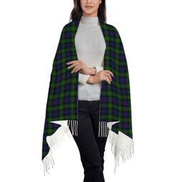 ScotsTee Shop Scottish Baillie (Fencibles) Solf Tartan Plaid Tassel Winter Scarf