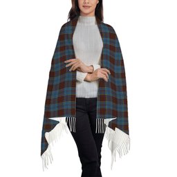 ScotsTee Shop Scottish Anderson Paton Solf Tartan Plaid Tassel Winter Scarf