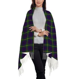 ScotsTee Shop Scottish Austin Wilsons No 173 Solf Tartan Plaid Tassel Winter Scarf