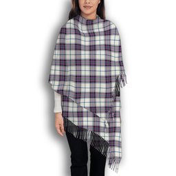 ScotsTee Shop Scottish Alexander of Menstry Dress Ancient Solf Tartan Plaid Tassel Winter Scarf