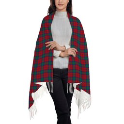 ScotsTee Shop Scottish Auchinleck Solf Tartan Plaid Tassel Winter Scarf