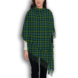 ScotsTee Shop Scottish Baillie Ancient Solf Tartan Plaid Tassel Winter Scarf