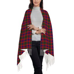 ScotsTee Shop Scottish Abernethy Colerain, USA Solf Tartan Plaid Tassel Winter Scarf