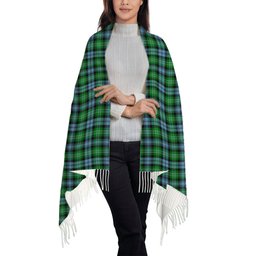ScotsTee Shop Scottish Arbuthnot Ancient Solf Tartan Plaid Tassel Winter Scarf