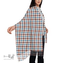ScotsTee Shop Scottish Boswell Dress Ancient Solf Tartan Plaid Tassel Winter Scarf