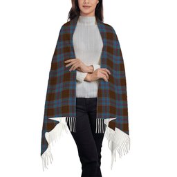 ScotsTee Shop Scottish Anderson MacGregor Hastie 4 Solf Tartan Plaid Tassel Winter Scarf
