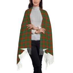 ScotsTee Shop Scottish Bruce Hunting Ancient Solf Tartan Plaid Tassel Winter Scarf