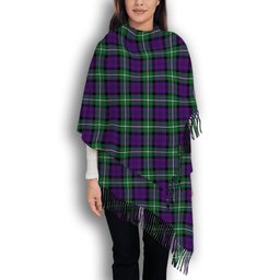 ScotsTee Shop Scottish Baillie Highland Society Ancient Solf Tartan Plaid Tassel Winter Scarf