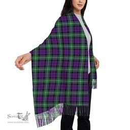 ScotsTee Shop Scottish Baillie Highland Society Ancient Solf Tartan Plaid Tassel Winter Scarf