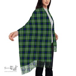 ScotsTee Shop Scottish Blyth Solf Tartan Plaid Tassel Winter Scarf