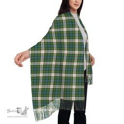 ScotsTee Shop Scottish Blair Dress Ancient Solf Tartan Plaid Tassel Winter Scarf