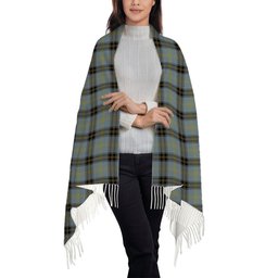 ScotsTee Shop Scottish Bell of the Borders Solf Tartan Plaid Tassel Winter Scarf
