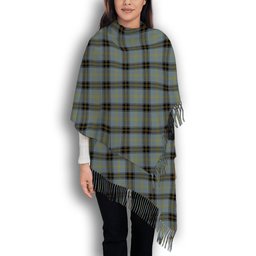 ScotsTee Shop Scottish Bell of the Borders Solf Tartan Plaid Tassel Winter Scarf