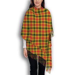 ScotsTee Shop Scottish Baxter SC Solf Tartan Plaid Tassel Winter Scarf