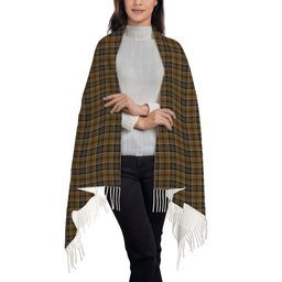 ScotsTee Shop Scottish Bruce of Kinnaird (Vivienne Westwood Design) Solf Tartan Plaid Tassel Winter Scarf