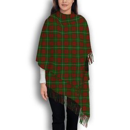 ScotsTee Shop Scottish Bruce Hunting Solf Tartan Plaid Tassel Winter Scarf
