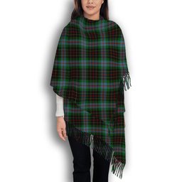 ScotsTee Shop Scottish Brodie Hunting Solf Tartan Plaid Tassel Winter Scarf