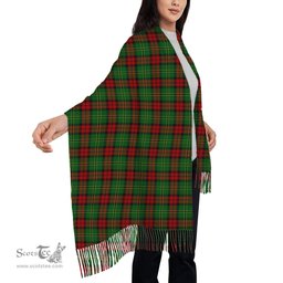 ScotsTee Shop Scottish Blackstock Hunting Solf Tartan Plaid Tassel Winter Scarf