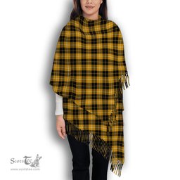ScotsTee Shop Scottish Barclay Dress Ancient Clan Solf Tartan Plaid Tassel Winter Scarf
