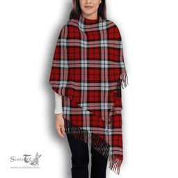 ScotsTee Shop Scottish Brodie Dress Solf Tartan Plaid Tassel Winter Scarf