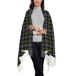 ScotsTee Shop Scottish Black Watch Large Sett Ancient Solf Tartan Plaid Tassel Winter Scarf