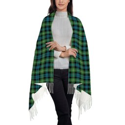 ScotsTee Shop Scottish Baillie of Polkemmet Ancient Solf Tartan Plaid Tassel Winter Scarf