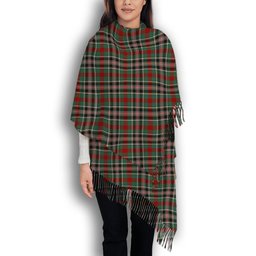 ScotsTee Shop Scottish Bruce of Kinnaird Solf Tartan Plaid Tassel Winter Scarf